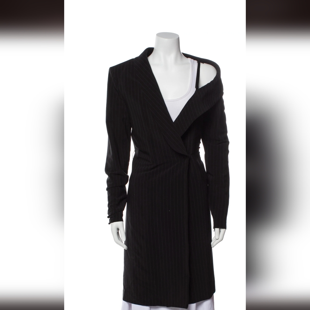 Beautiful! Jean Paul Gaultier pinstripe blazer dress